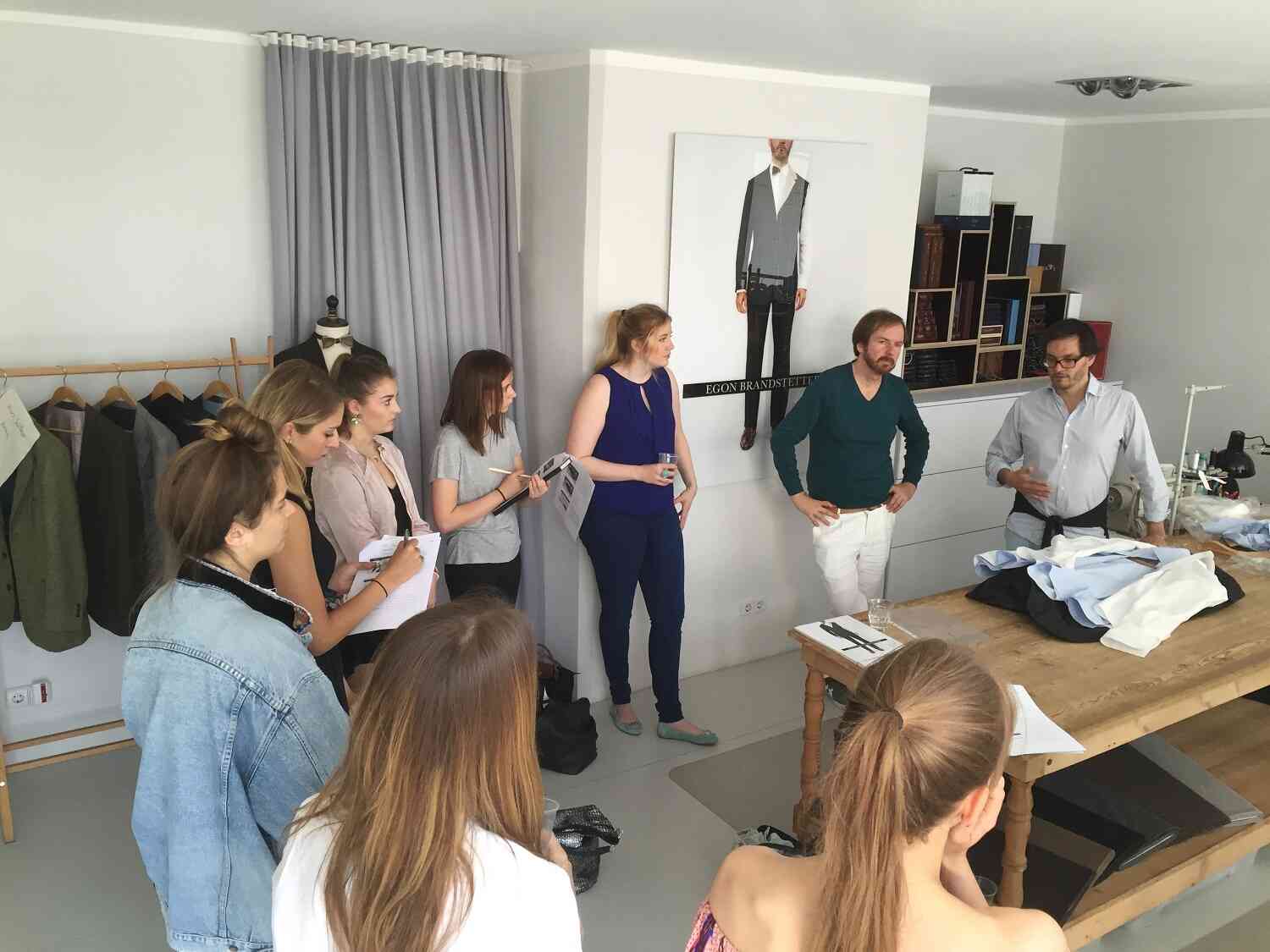BSP-Studierende im Gespräch mit Egon Brandstetter