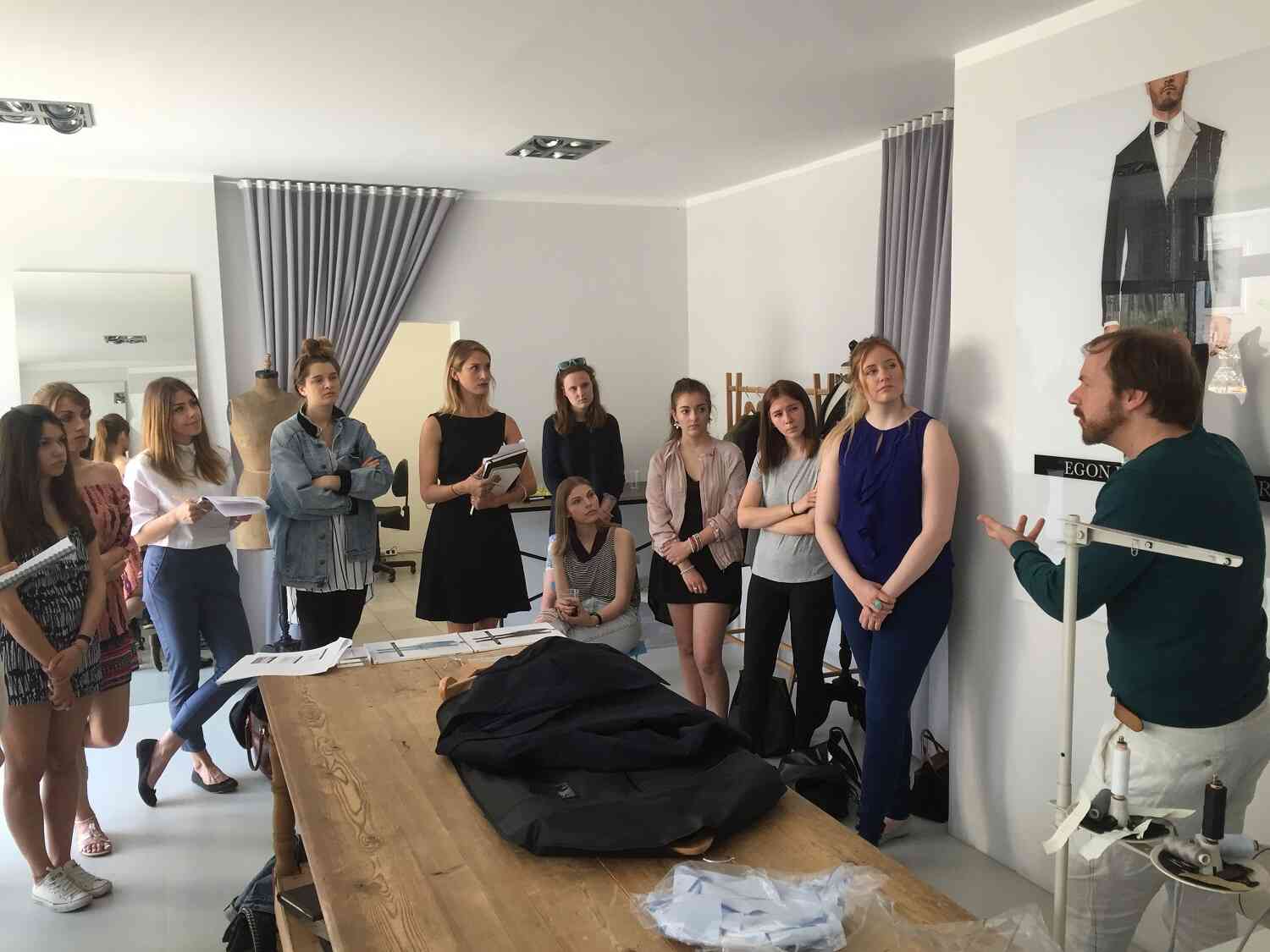 BSP-Studierende im Gespräch mit Egon Brandstetter