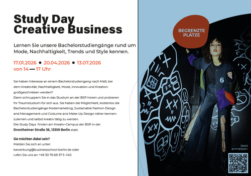 Programm Study Day Creative Business