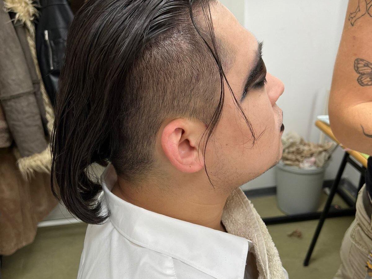 Maskenbild für die Oper „IDOMENEO“